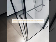 Stainless Steel,Minimalist Design,Slider Door Available In Shower Door